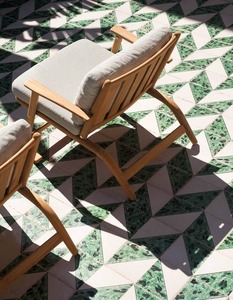 Silla de comedor al aire libre Silla de teca natural Caoba Suar Habitación de madera Minimalista Simple Moderno 081047 - Product Image 4