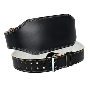 Newest Design Unisex Genuine Cowhide Leather Lifting <b>Belts</b> Hot Selling Strong Weightlifting Gym <b>Belts</b> with Customized Logo - Product Image 1