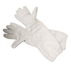 Fabricante de Pakistán, guantes de apicultura de alta calidad, a prueba de picaduras, nuevo diseño, guantes de apicultura de cuero de cabra - Product Image 4