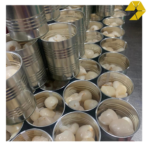 Lichi enlatado de corazón tropical de Vietnam, lichi naturalmente jugoso, fácil de usar para aperitivos de lichi y platos culinarios creativos - Product Image 1