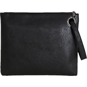 Womens Evening <b>Clutch</b> Purse Trendy PU Leather Wristlet Handbag Designer <b>Wedding</b> Party <b>Bag</b> Elegant <b>Black</b> Ladies <b>Clutch</b> <b>for</b> Events - Product Image 5