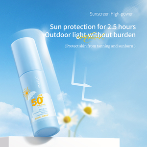 Bán buôn Vegan 50ml SPF50 chống nắng chống nước phun bảo vệ cao UVA/UVB phổ rộng nhẹ chống nắng thân thiện - Product Image 3