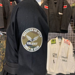 Custom <b>Black</b> Camouflage Pearl Weave BJJ Gi 450GSM 100% Cotton Brazilian Jiu Jitsu Kimono Uniform for <b>Men</b> Martial Arts - Product Image 4