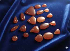 เครื่องประดับคุณภาพสูงสำหรับผู้หญิง ล่าสุด ออนไลน์ พลอยคาร์เนเลียนธรรมชาติทรงหยดน้ำเรียบ แบบหลวม ขายส่ง - Product Image 2