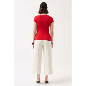 Camiseta corta Thanks God Baskili Likrali - Rojo - Rojo - Product Image 5