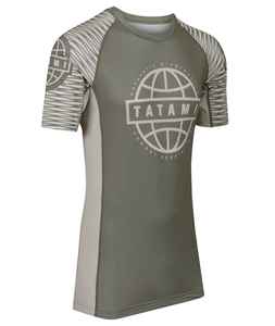 Protège-éruption unisexe en polyester imprimé de qualité avec logo personnalisé design Compression Sport Style Respirant Longue Longueur pour enfants MMA - Product Image 1