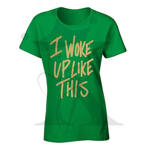 Camisetas de Mujer al Por Mayor a Precio Económico, Camisetas de Algodón Lisas para Impresión Personalizada, Camiseta de Cuello Redondo y Manga Corta OEM - Product Image 6
