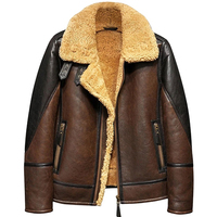 Blouson en cuir de mouton tendance pour homme – Qualité supérieure, imperméable, respirant, style urbain