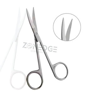 Zonedge ชุดกรรไกรตัดม่านตาแบบแมนนวลทำจากสเตนเลสสตีลจากเยอรมันขนาด11ซม. เครื่องมือพื้นฐานของเครื่องมือผ่าตัด - Product Image 6