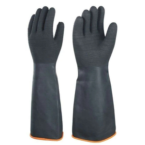 Gants de nettoyage réutilisables antidérapants 2026 en caoutchouc latex à texture écaille de poisson pour usage domestique - Product Image 5