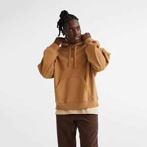 Costom Oversized Light Solid Color Plus Size Men's Hoodie Adjustable Hood Ribbed <b>Details</b>, Fashion Forward Streetwear - Product Image 1