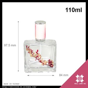 Bouteille de parfum Aquamarine Iridescent 110ml avec design élégant et vaporisateur à bouchon à vis - Product Image 4