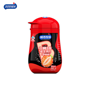 DOSFARM OEM Vitamine B Vitamine C Saveurs <span class=keywords><strong>de</strong></span> fruits Comprimés effervescents Sans sucre Bonbons - Product Image 1