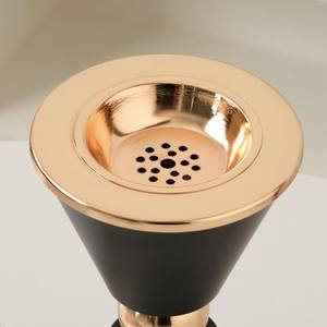 Quemador de Incienso Bakhoor Negro y Dorado de Lujo, Moderno Porta Incienso Árabe de Metal para Oud, Fragancia para el Hogar, Decoración de Ramadán, Regalos y Hogares del Golfo - Product Image 5