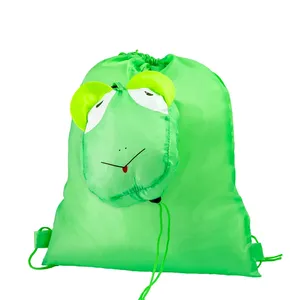 Sac à dos pliable personnalisable, sacs de sport promotionnels Kay avec cordon de serrage et gadgets - Product Image 6