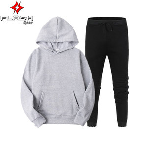 Ensemble de sport à capuche pour hommes pour le printemps et l'automne: pantalon pull coupe ample en polaire confortable - Product Image 6