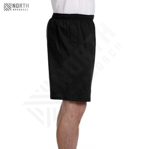 Pantalones Cortos Deportivos Casuales de Lona con Logotipo Personalizado de Alta Calidad para Hombre, Secado Rápido, Cierre con Cordón, Ecológicos, para Fitness, Venta al Por Mayor - Product Image 2