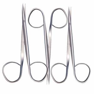 In Low MOQ Premium Quality Lightweight Iris Scissors For Men Stainless Steel Single Use Medic Instrument Iris Scissor Fishing - Product Image 5