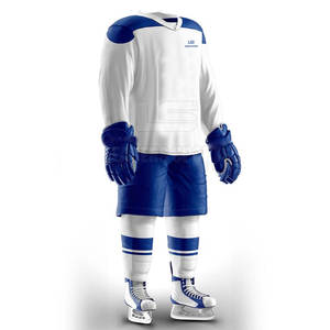 ชุดฮอกกี้น้ำแข็ง OEM ยอดนิยมใหม่สำหรับผู้ใหญ่ สีและโลโก้ปรับแต่งได้ คุณภาพสูง ดีไซน์ยอดเยี่ยม - Product Image 3