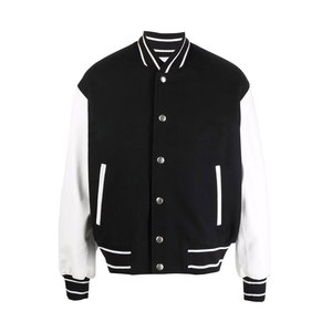 Chaqueta Varsity de Invierno para Hombre, Corte Ajustado, de Alta Calidad, con Logotipo Bordado Personalizado, de Secado Rápido y Transpirable, en Poliéster/Algodón - Product Image 6