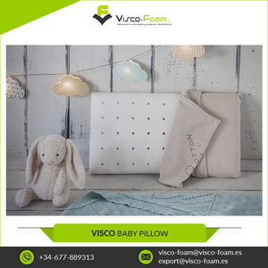 Almohada de espuma viscoelástica para bebé, cojín transpirable de tamaño personalizado, supersuave, 100% - Product Image 6