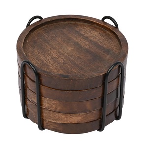 <b>Coasters</b> <b>Drinks</b> Marble & Wood Spliced <b>Coaster</b> exporter <b>for</b> Tabletop Protection,Cup Holder <b>Coasters</b> <b>for</b> Multiple Cup Types - Product Image 5