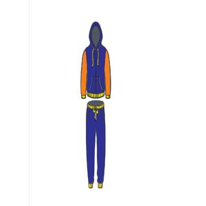 Nouvel ensemble de survêtement unisexe personnalisé avec logo imprimé, 100 % coton, hiver, haute qualité, épais, respirant, grande taille, séchage rapide, pour hommes et femmes - Product Image 2