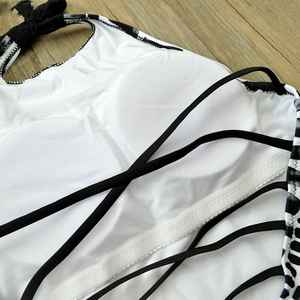 Maillot de bain bikini de luxe réversible et écologique pour femme 2026, grande taille, avec décolleté plongeant et bretelles en V - Product Image 6