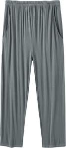 Ensemble de peignoirs de nuit unisexes en tissu éponge thermique respirant, taille plus, léger, doux, séchage rapide, chemise de détente, pantalon long, 100% coton - Product Image 2