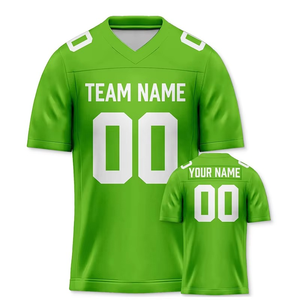 Camisetas de Fútbol Americano Personalizadas para Hombres, Mujeres, Jóvenes y Niños, con Nombre de Equipo y Número Impresos, Ropa Deportiva - Product Image 2