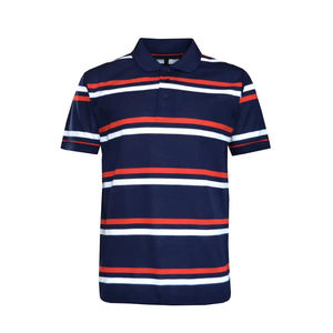 เสื้อโปโลแขนสั้นสำหรับผู้ชายเสื้อตกปลาพิมพ์ซับลิเมชันงานตามสั่ง - Product Image 1