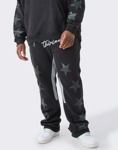 Conjunto Deportivo de Lujo de 2 Piezas con Logotipo Personalizado, Sudadera con Capucha Extra Grande y Pantalones Jogger, Transpirable, 100% Algodón, Talla Grande, Unisex - Product Image 5