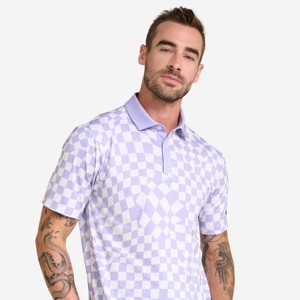 "Polo de golf para hombre de alto rendimiento-Transpirable y absorbente de humedad-Ideal para golfistas activos - Product Image 2
