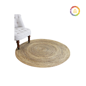 Tapis tissé à la main en jacinthe d'eau de style classique élégant et durable pour chaque maison - Product Image 5