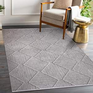 Alfombra Moderna y Esponjosa para Sala de Estar y Dormitorio, Alfombra Grande Antideslizante y Resistente a la Caída de Pelo - Product Image 6