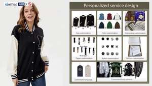 แจ็กเก็ตหนังระบายอากาศได้สำหรับทุกเพศฤดูหนาวแบบมีซิปแบบเกาหลีแห้งเร็วทรงหลวม - Product Image 6