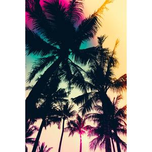 Serviette de plage personnalisée en coton 350 GSM, imprimée numériquement, séchage rapide, pour piscine et salle de sport, style floral tropical pour l'été - Product Image 5