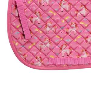 Selle en cuir américaine avec logo personnalisé Tapis de selle pour cheval d'anglais occidental Produits équestres Tapis de course à dos nu pour l'équitation - Product Image 4