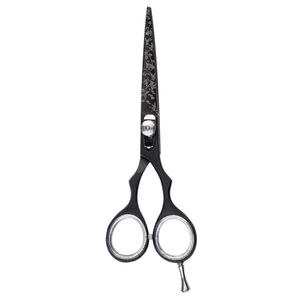 กรรไกรตัดผมสำหรับร้านตัดผมด้ามจับเหล็กส่วนบุคคลมาใหม่พร้อมใบมีดสแตนเลสและปลายแหลม - Product Image 1