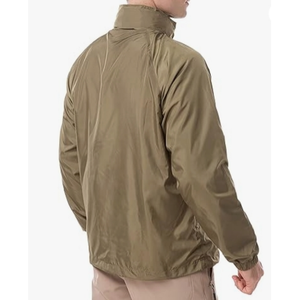 Chaqueta Cortavientos Personalizada de Estilo Simple y Moderno para Hombre, Impermeable, Holgada, Ligera, para Senderismo al Aire Libre, Resistente al Viento - Product Image 3