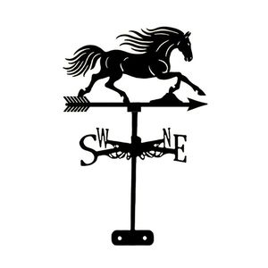 Artistic Iron Weathervane with Majestic <b>Animal</b> Figure for Rustic or Farmhouse Aesthetics <b>Garden</b> <b>Ornaments</b> for Homes - Product Image 4
