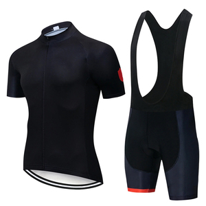 Uniforme de bavoir de cyclisme respirant pour homme, ensemble confortable pour vélo - Product Image 1