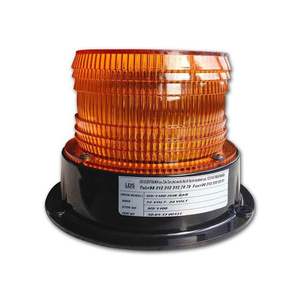 Cylindrical MS-1106 Yellow Warning Lamp 6 Power <b>LEDs</b> (12-24Vdc 50 Lumens) for Auto Exterior <b>Lighting</b>-Retrofit/Upgrade 2-Year - Product Image 1