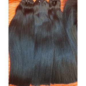 ผมอินเดียแบบจัดเรียงเส้นผม JAE Virgin Cuticle Aligned จากปัญจาบ ผมแท้แบบ Remy ต่อผมตรงแบบเครื่องจักรเย็บสองชั้น น้ำหนัก 100 กรัม - Product Image 2