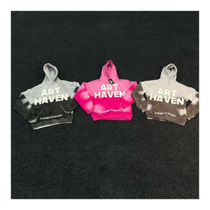 Streetwear unisexe pull à capuche en coton de première qualité incarnant vêtements d'hiver logo brodé prix de gros sweat à capuche - Product Image 1