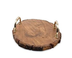 Plateau de service en bois à forte demande œuvre d'art faite à la main pour votre maison ou votre bureau prix d'usine direct de l'Inde - Product Image 6