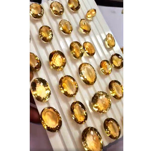 พลอยซิทรินสีทองธรรมชาติขนาด18มม. 36มม. 151ชิ้นทรงรีและสี่เหลี่ยมผืนผ้า4355cts ขายดีมากคุณภาพเรา $1920ทั้งหมด - Product Image 2