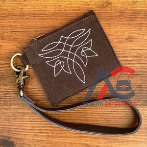 กระเป๋าใส่เหรียญหนังกลับแท้สำหรับรองเท้าบู๊ตกระเป๋าสตางค์มีขนาดเล็กสินค้ามาใหม่ทันสมัยขายดีกระเป๋าใส่เหรียญใช้ได้ทั้งชายและหญิง - Product Image 1