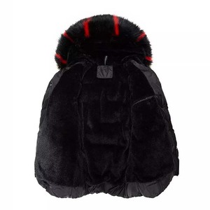 Waterproof Black <b>Jackets</b> <b>Men</b> With Hood <b>Fur</b> Breathable Outdoor Wear Polyester Nylon Winter Sports Man <b>Jacket</b> Bubble High Street - Product Image 4