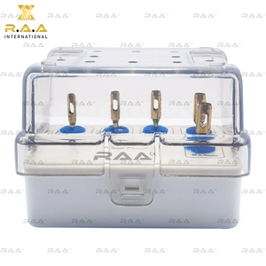 Dental Implant Tissue <b>Punch</b> Kit Reusable Manual Gold Color <b>Set</b> of 5 Pcs with Holder Custom Logo - Product Image 6